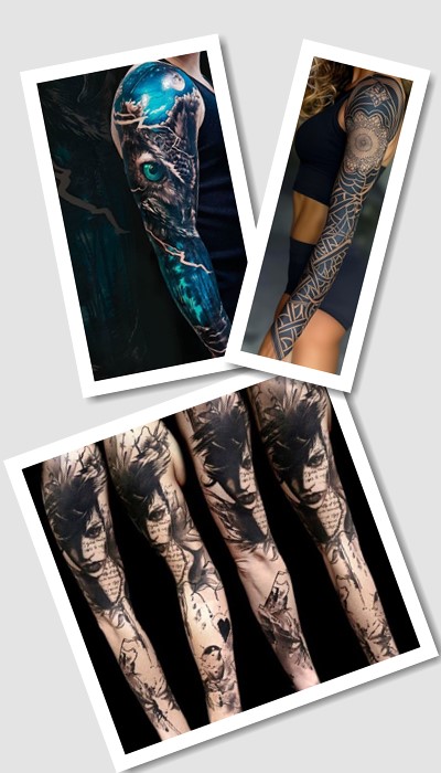 особливості тату Рукав