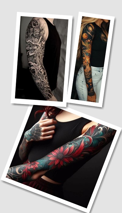 кому підійде тату Рукав