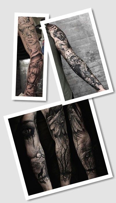 кому підійде татуювання Рукав