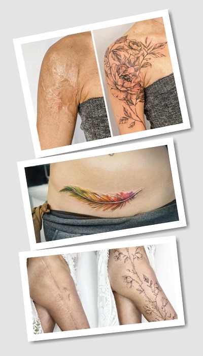 татуювання На шрамах