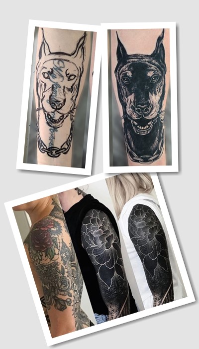 особливості перекриття татуювання