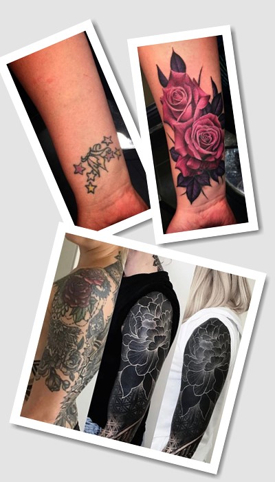 особливості кавер ап тату