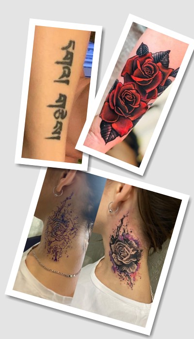 зробити кавер ап тату