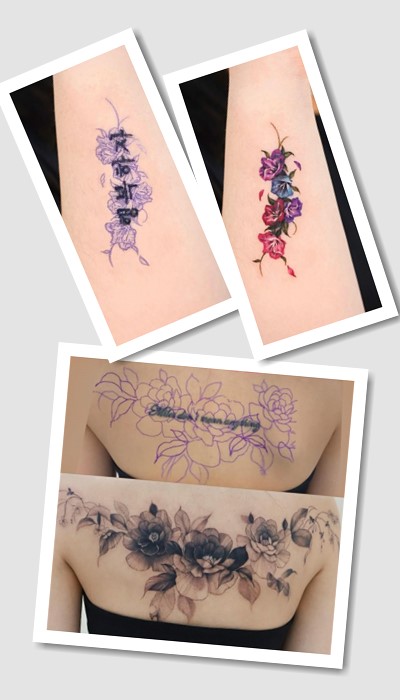 зробити кавер ап татуювання