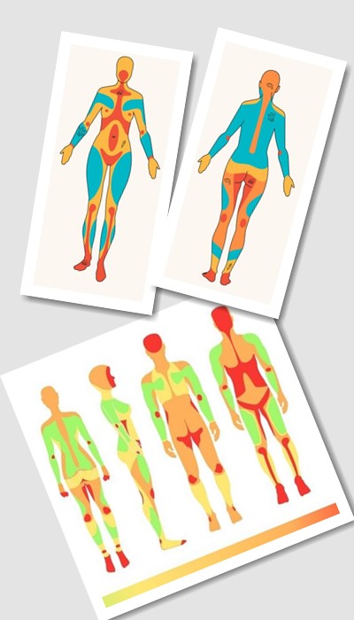 на яких місцях не боляче робити татуювання