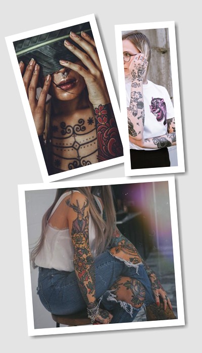 на яких місцях робити татуювання