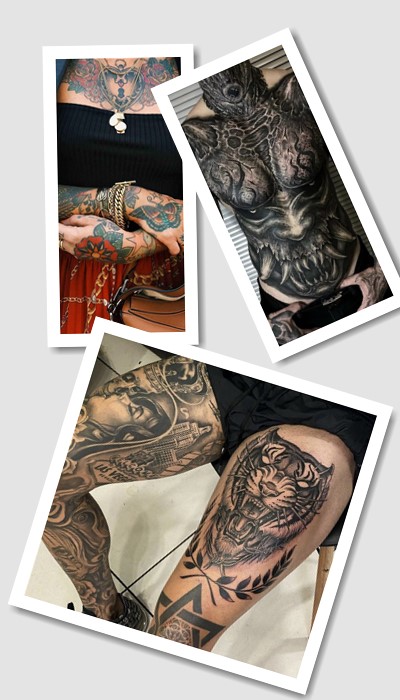 на яких місцях робити тату