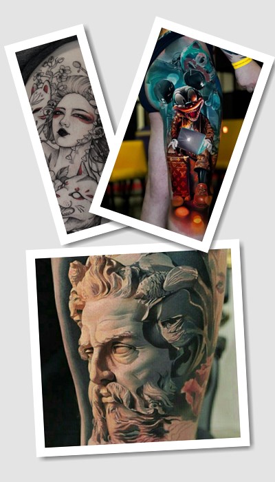 стиль тату Круті