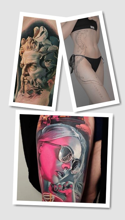 особливості тату Найкрутіші