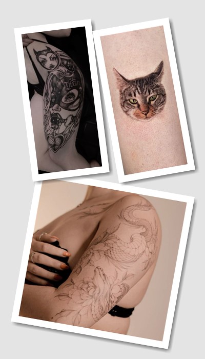 татуювання на тілі