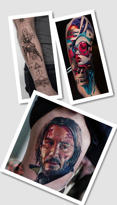 стиль татуювання на тілі