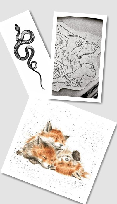 пошук ескізів татуювання