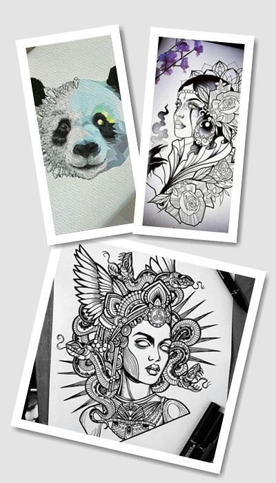 Ескізи тату круті