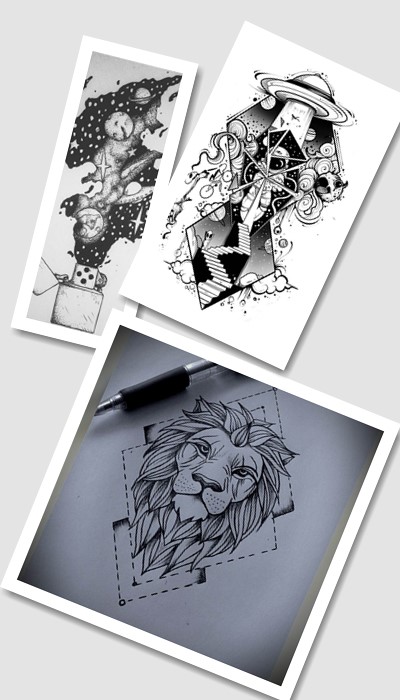 пошук ескізів татуювання круті