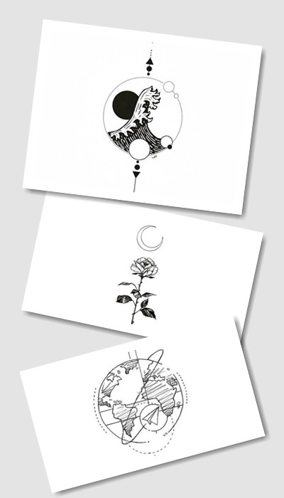 пошук ескізів тату 