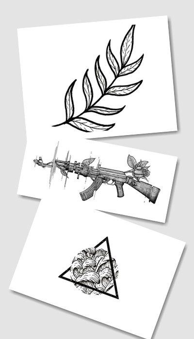 ідеї ескізів татуювання 