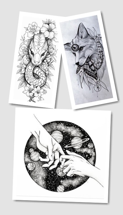 значення ескіз татуювання