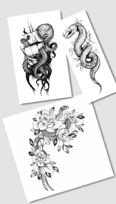 пошук ескізів татуювання