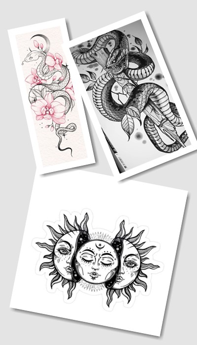 пошук ескізів татуювання 