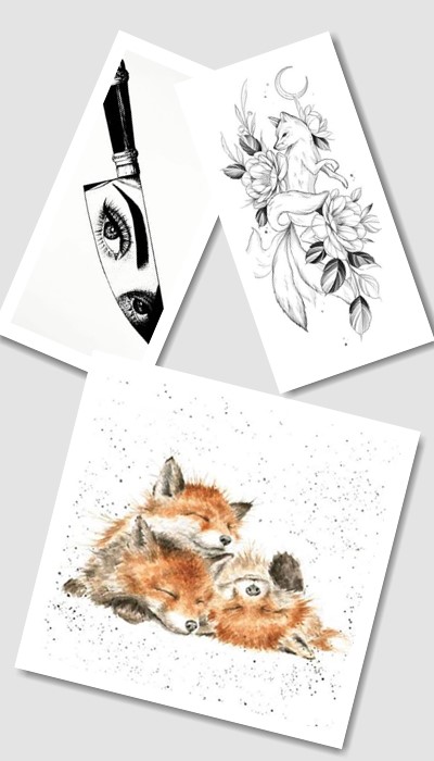 пошук ескізів татуювання