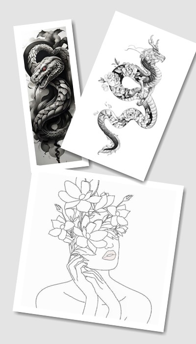 пошук ескізів тату 