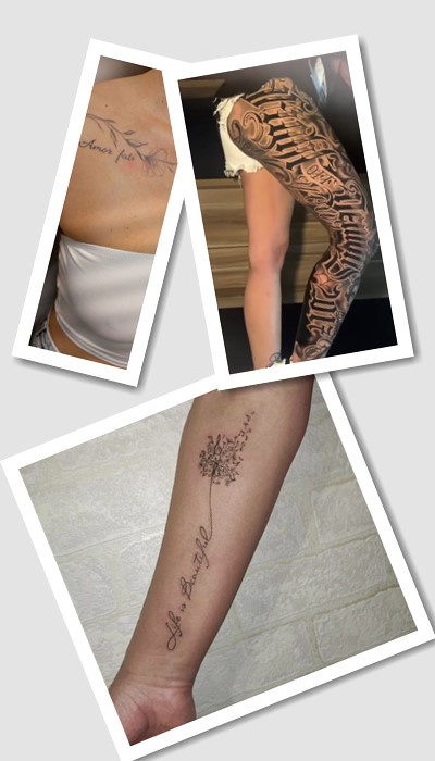 тату написи з перекладом