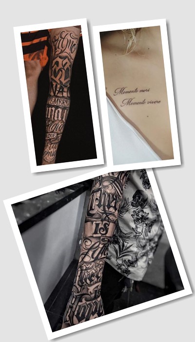 кому підійде тату написи з перекладом