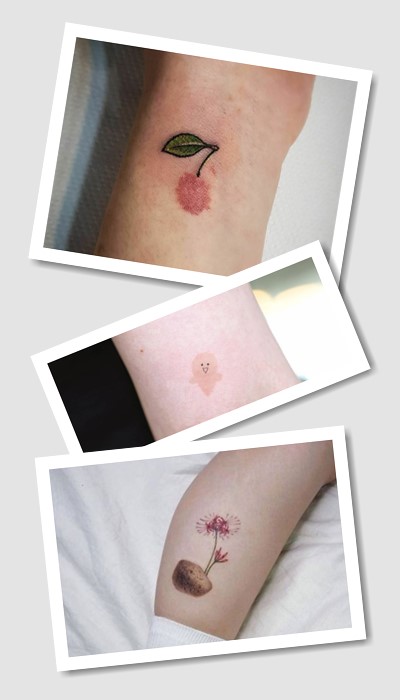 кращі ідеї тату на родимій плямі