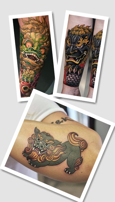 кому підійде татуювання собака Фу