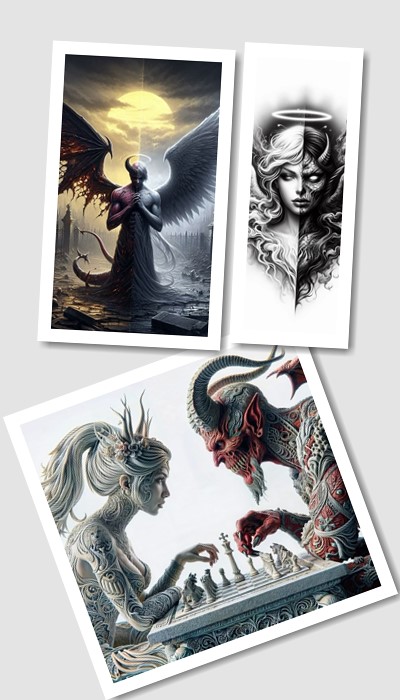 татуювання пекло і рай