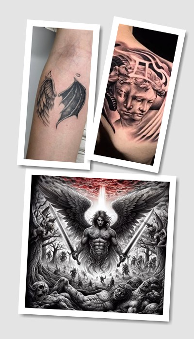 значення тату пекло і рай