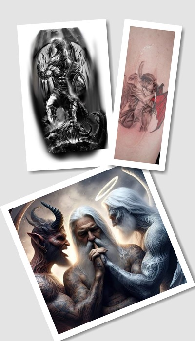 значення татуювання пекло і рай