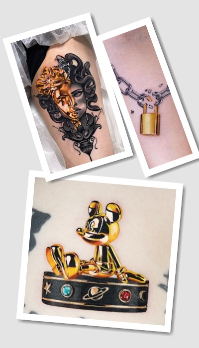 татуювання золото у Києві