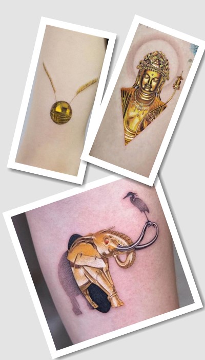 татуювання золото