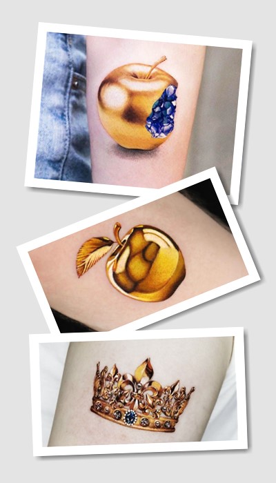 особливості тату золото