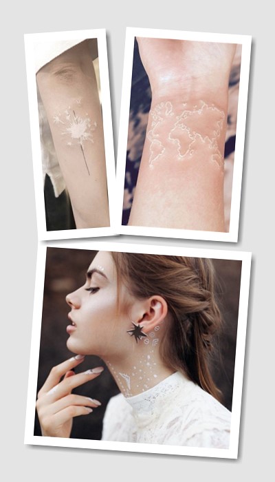 татуювання білі