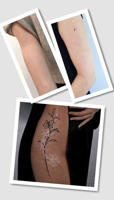 кому підійде тату білі