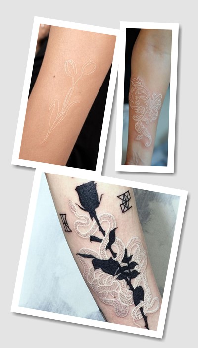 кому підійде татуювання білі