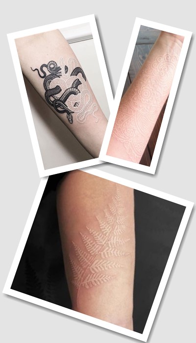 ідеї татуювання білі