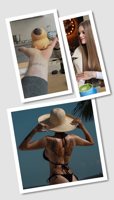 тату популярних блогерів