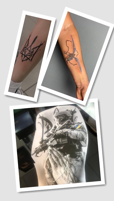 стиль тату армійські