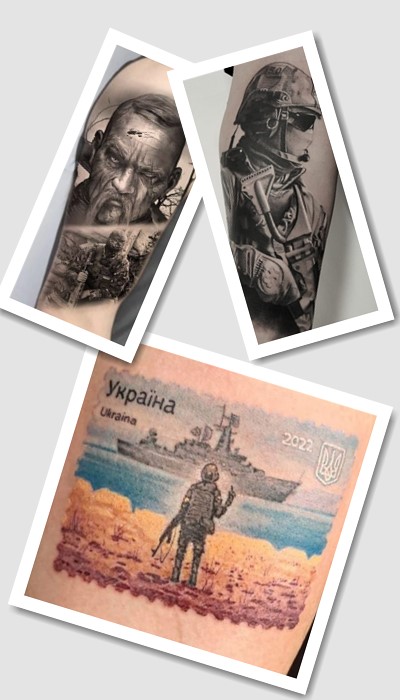 кому підійде татуювання армійські