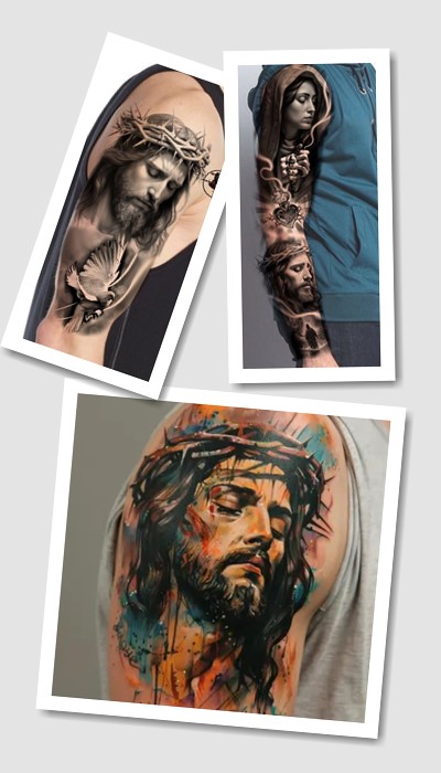 стиль татуювання християнські