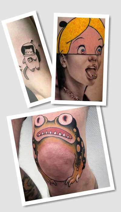 кому підійде тату смішні