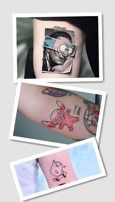 ідеї татуювання смішні