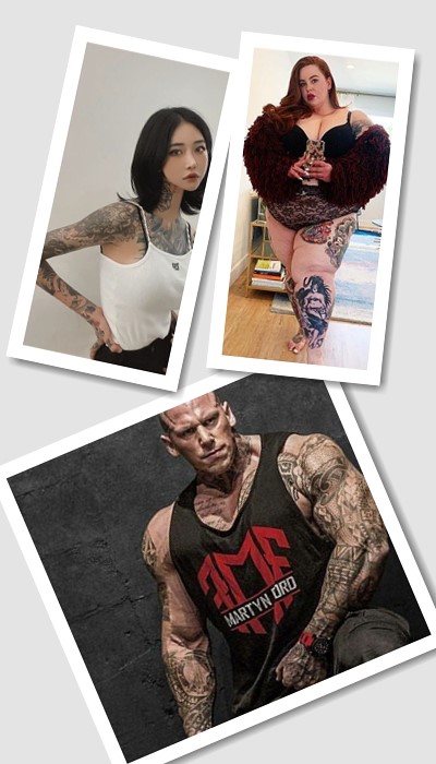 Татуювання після набору ваги