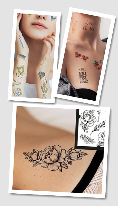 татуювання тимчасові