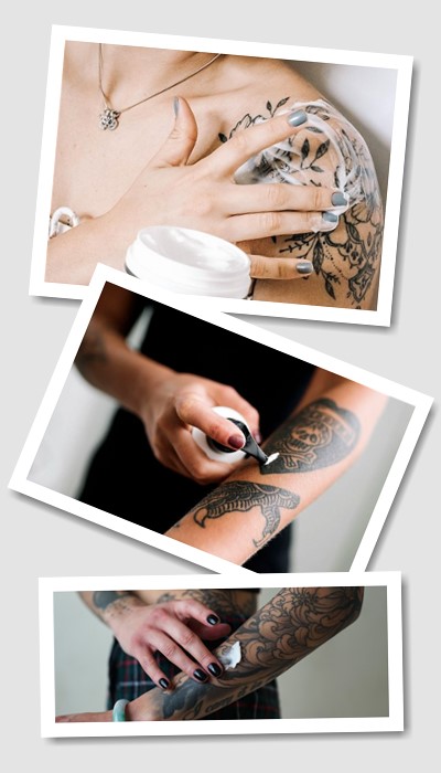 татуювання загоєння