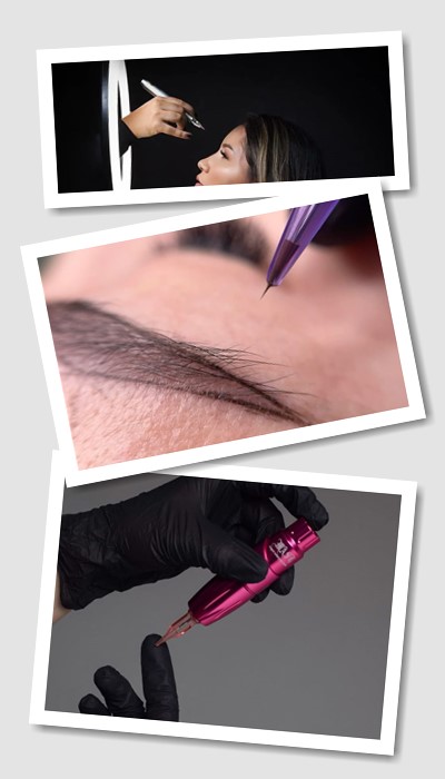 Татуаж на обличчі