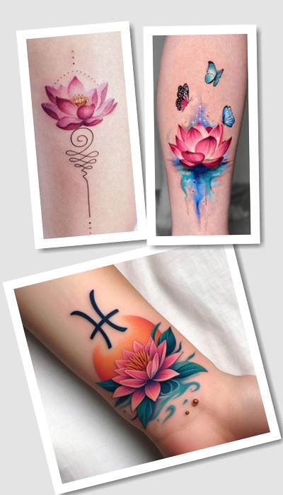 значення тату лотос